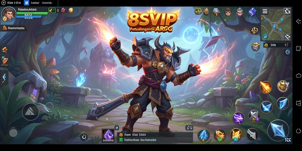 Tampilan menarik dari gameplay ARPG di 8SVIP.