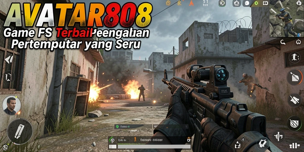 Tampilan gameplay seru dari AVATAR808 dengan pertempuran penuh aksi.