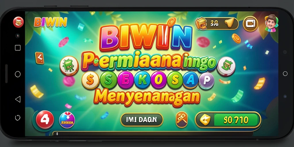 Screenshot gameplay <strong>BIWIN</strong> menampilkan pengalaman bermain Bingo yang seru dan menantang.