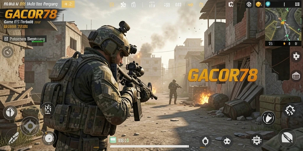 Tampilan gameplay GACOR78 yang mendebarkan dan realistis.