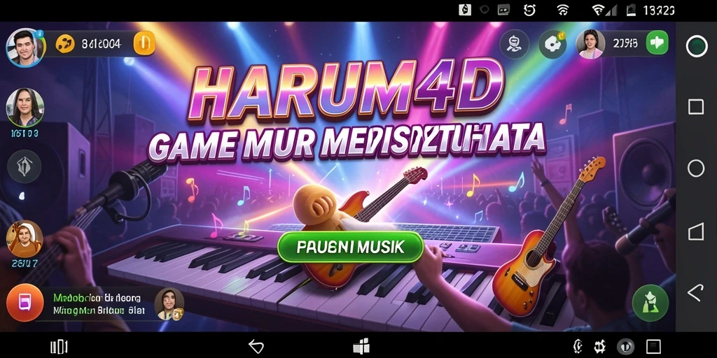 Tampilan gameplay <strong>HARUM4D</strong> yang seru dan interaktif.