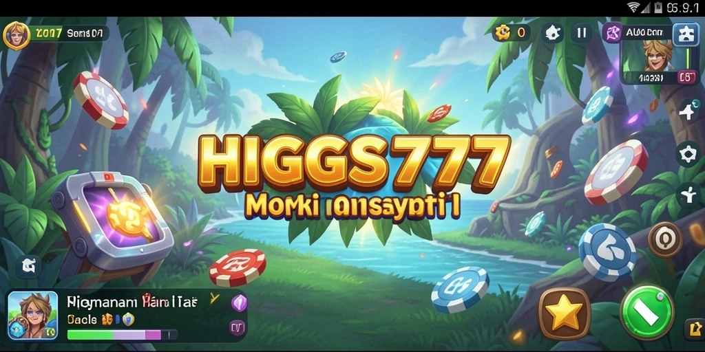 Screenshot gameplay HIGGS777 menampilkan momen seru dalam permainan Casual.