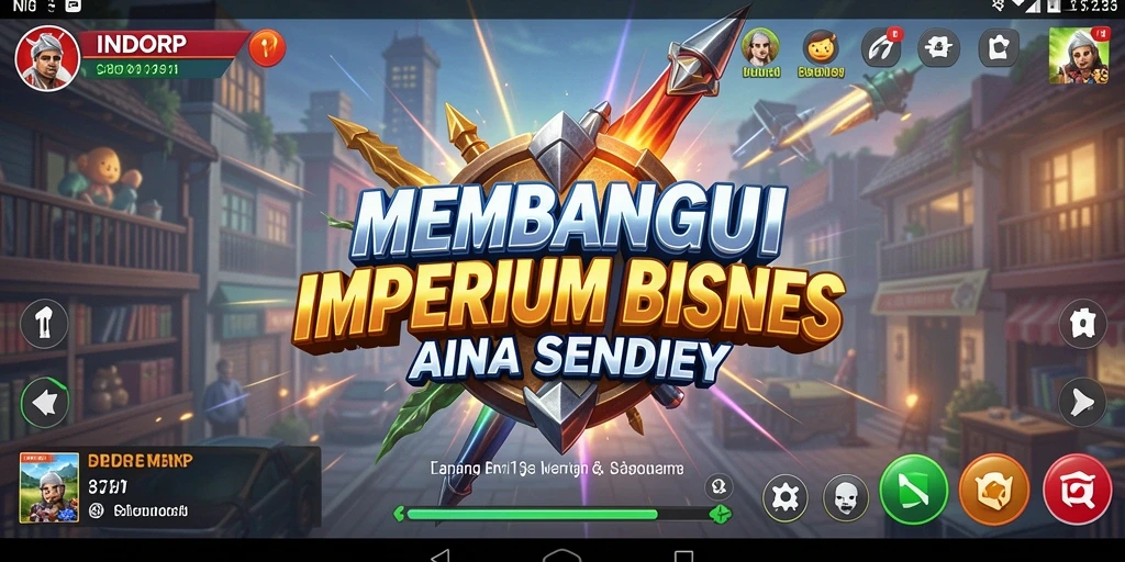 Gameplay Tycoon INDORP yang menarik dan interaktif.