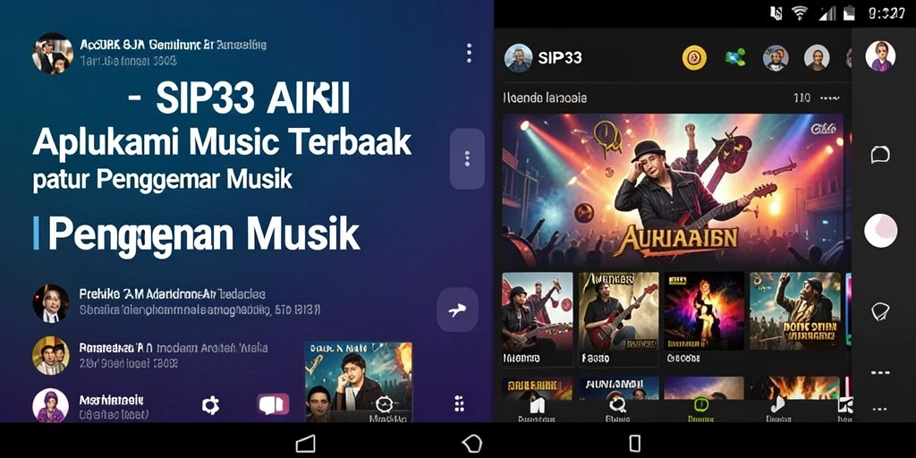 Screenshot menunjukkan gameplay menarik dan interaksi sosial dalam SIP33.
