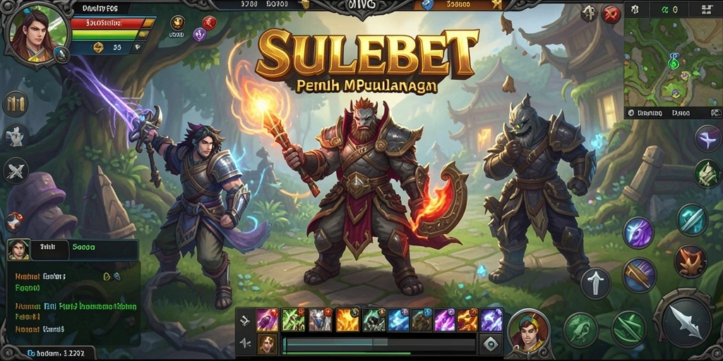 Tampilan gameplay seru dari SULEBET di dunia MMORPG.
