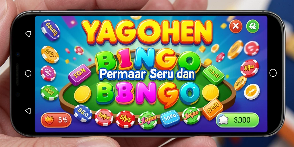 Tampilan menarik dari gameplay Bingo di YAGAOHEN.